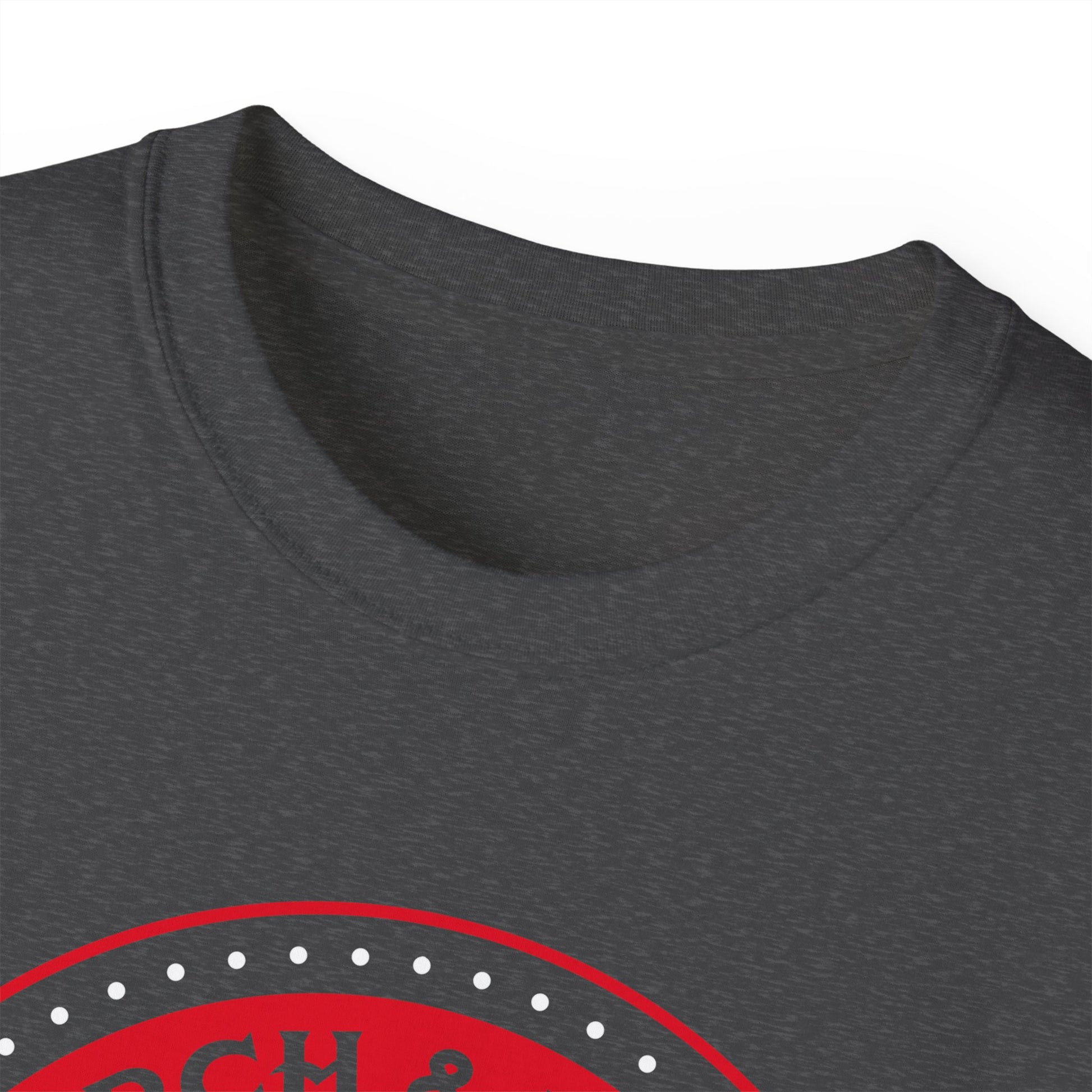 Torch & Pour Small Batch Ultra Cotton Tee - Red & White Edition