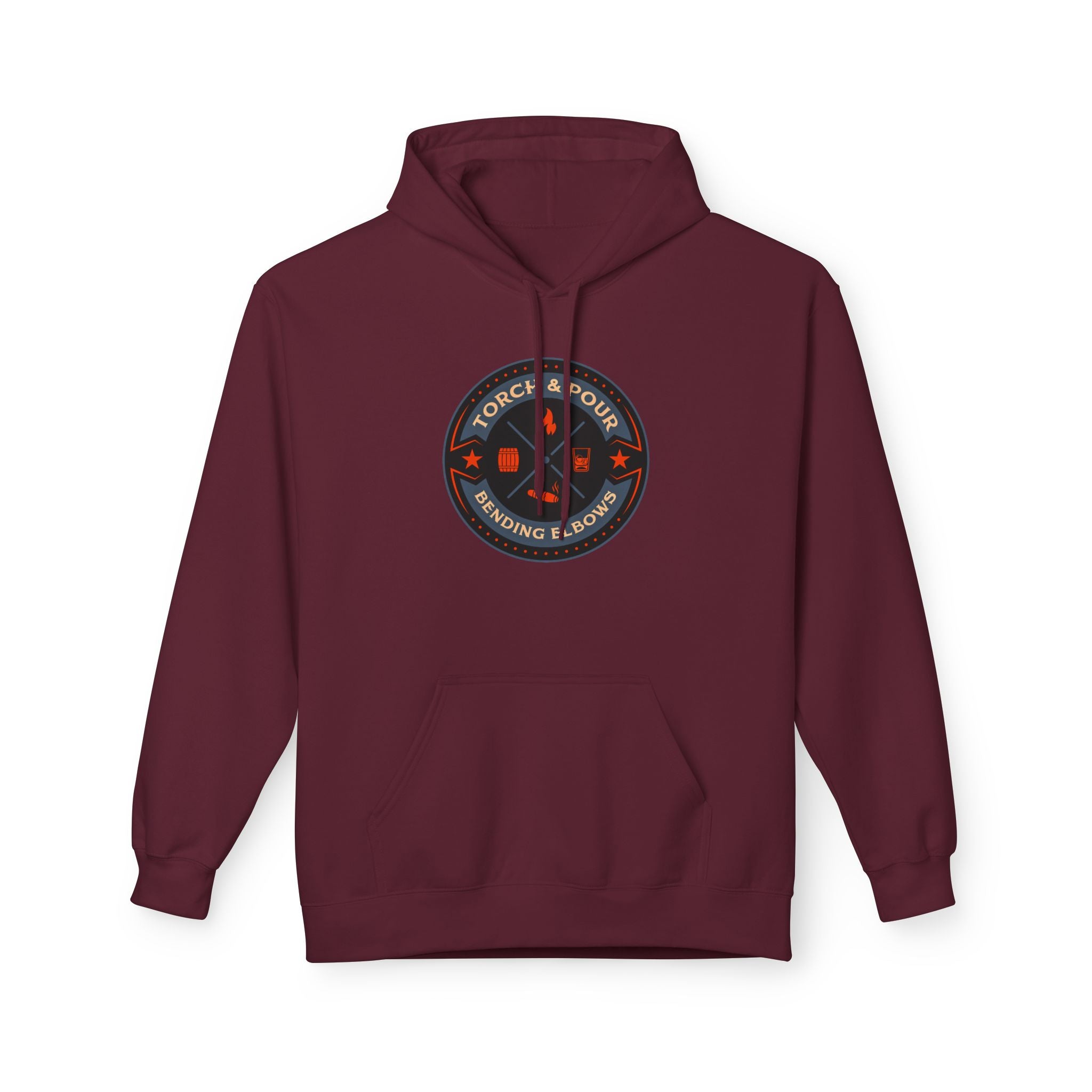 Torch & Pour Full Proof - Midweight Softstyle Fleece Hoodie