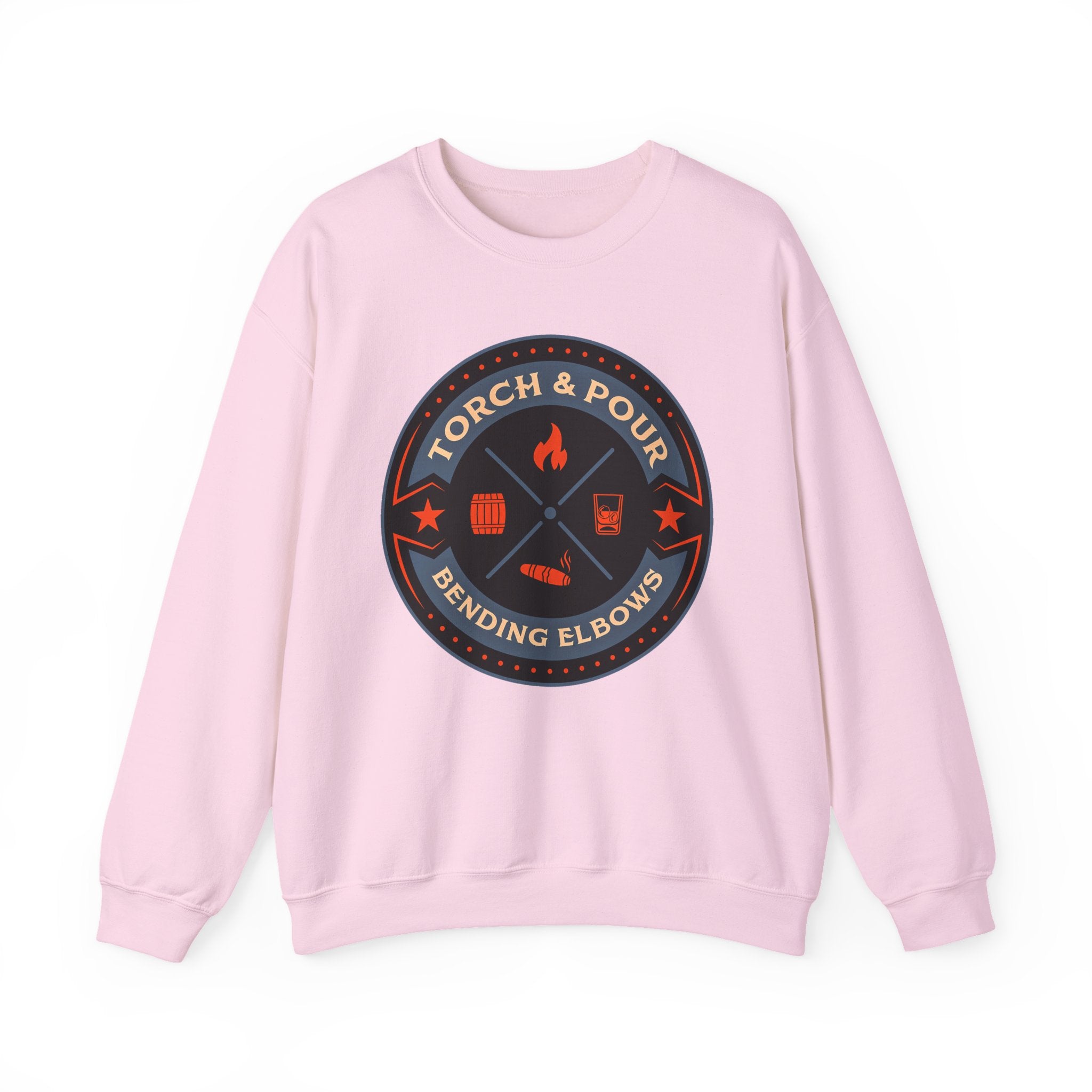Torch & Pour Full Proof - Heavy Blend™ Crewneck Sweatshirt