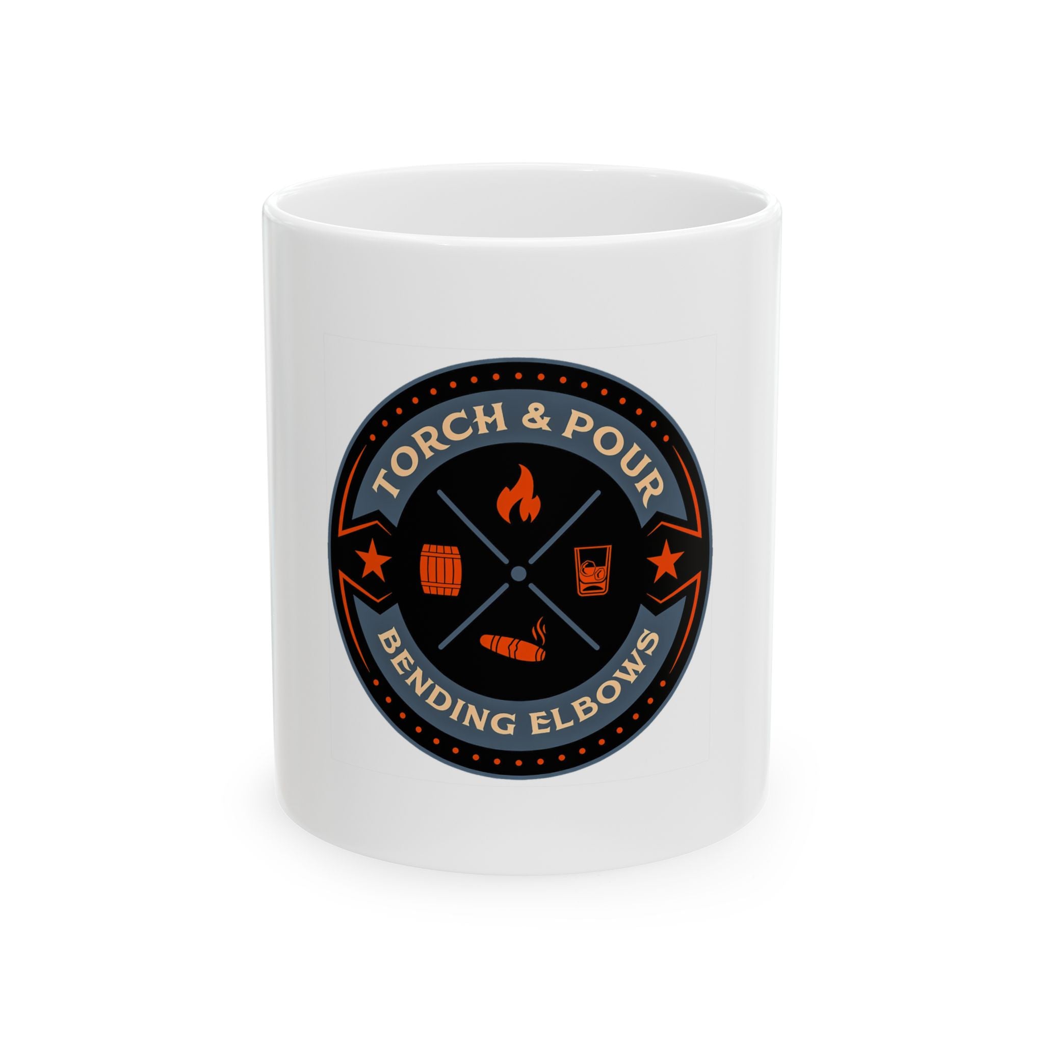 Torch & Pour Ceramic Mug