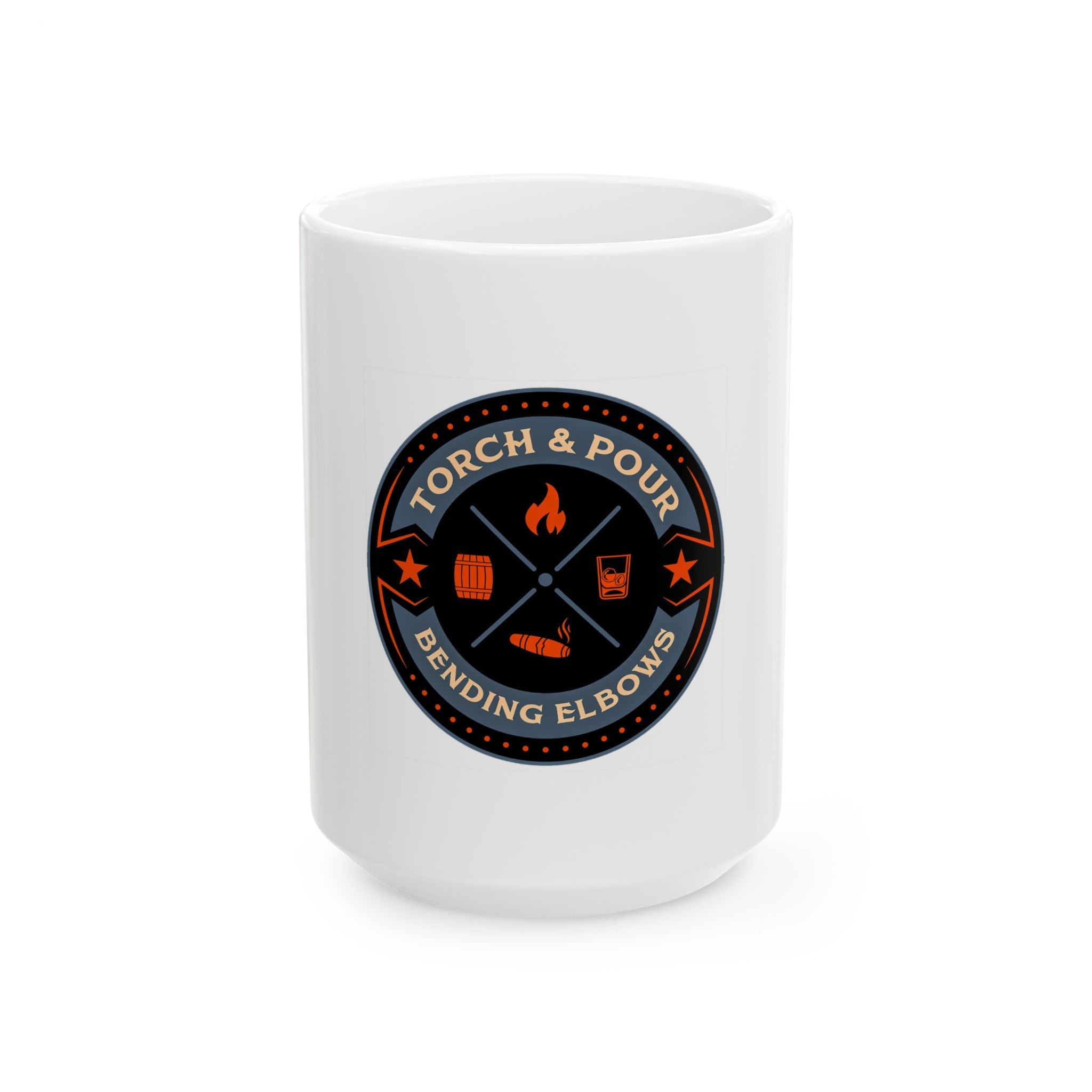 Torch & Pour Ceramic Mug