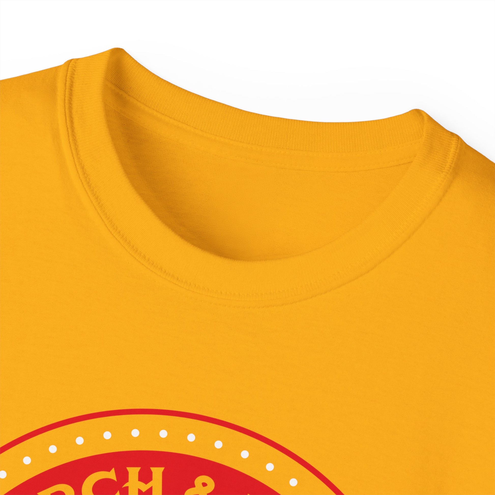 Torch & Pour Small Batch Ultra Cotton Tee - Red & White Edition