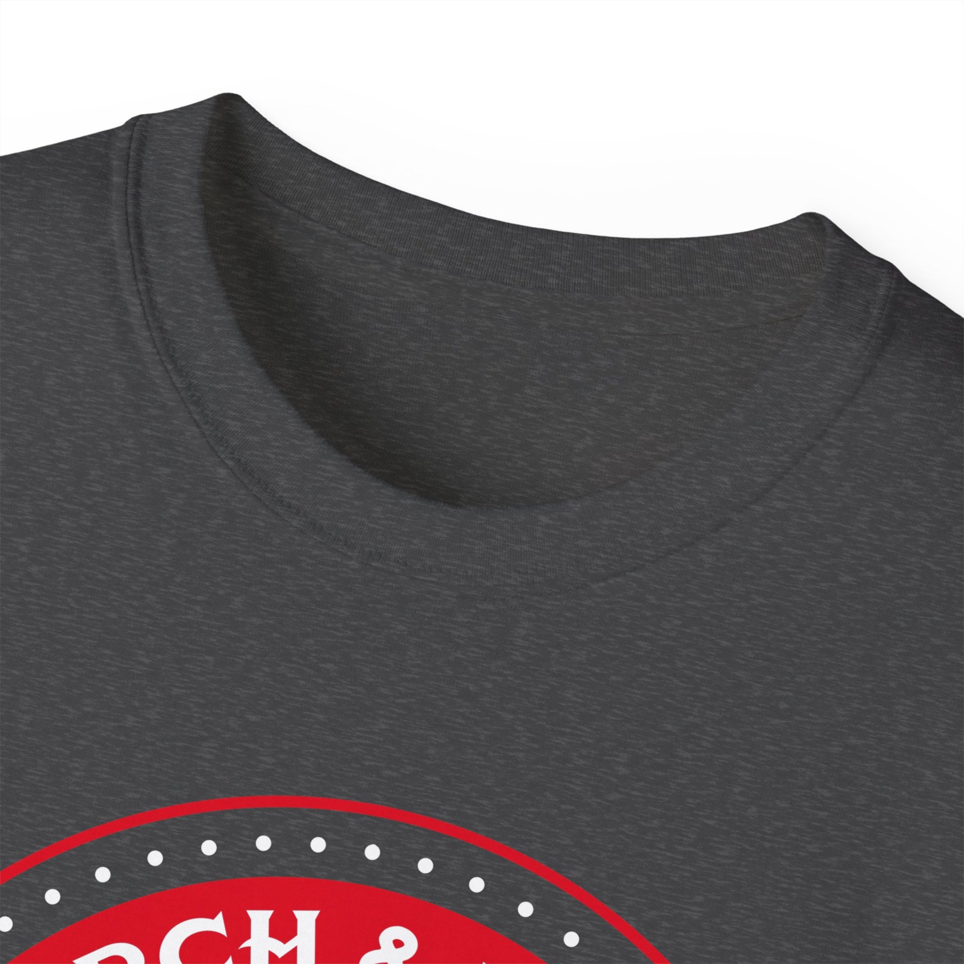 Torch & Pour Full Ultra Cotton Tee - Red/White/White