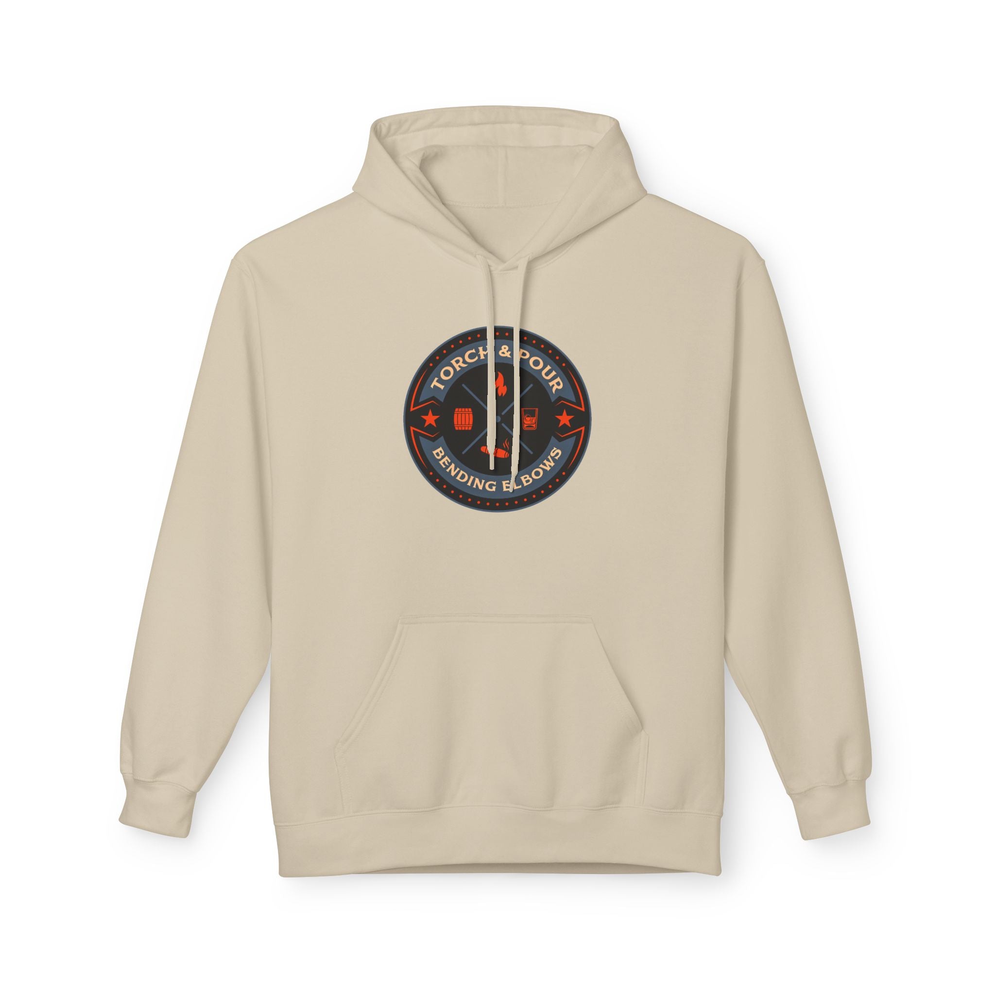 Torch & Pour Full Proof - Midweight Softstyle Fleece Hoodie
