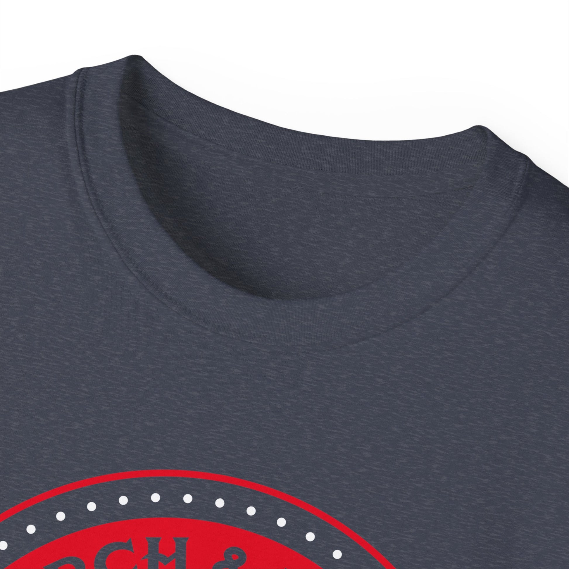 Torch & Pour Small Batch Ultra Cotton Tee - Red & White Edition