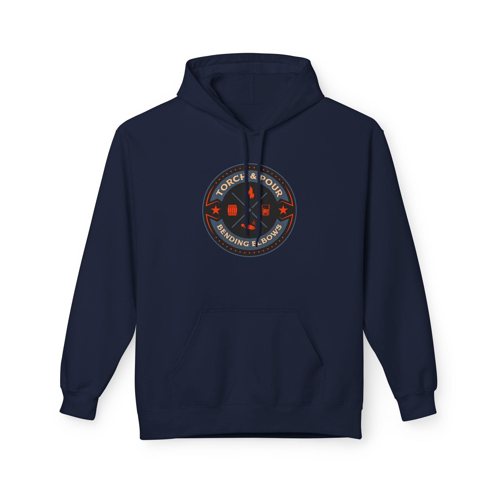 Torch & Pour Full Proof - Midweight Softstyle Fleece Hoodie