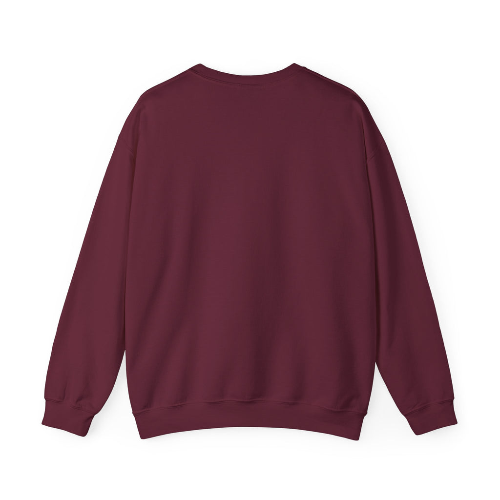 Torch & Pour Small Batch - Heavy Blend™ Crewneck Sweatshirt Orange & White